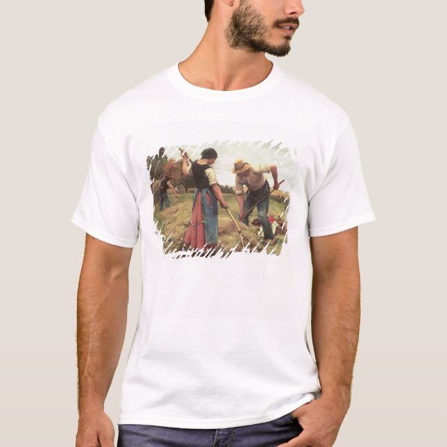 Heuernte, 1880 T-Shirt (Vorderseite)