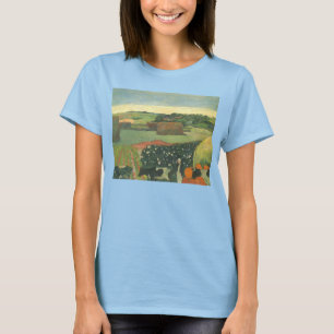 Heuhaufen in der Bretagne von Paul Gauguin, Vintag T-Shirt