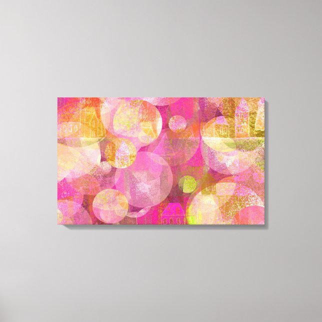 Heuhaufen Leinwanddruck (Vorderseite)