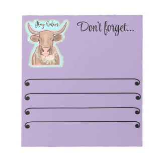 Heuhirten Notizblock