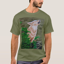 Heulender Kojote   T-Shirt