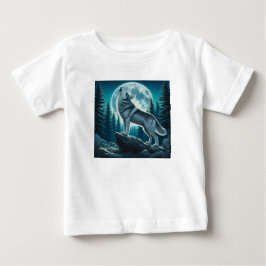 Heulender Wolf Baby T-shirt