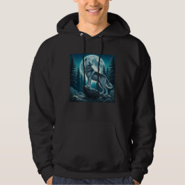 Heulender Wolf Hoodie