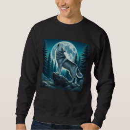 Heulender Wolf Sweatshirt
