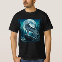Heulender Wolf