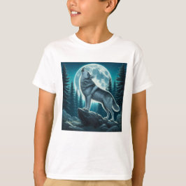 Heulender Wolf T-Shirt