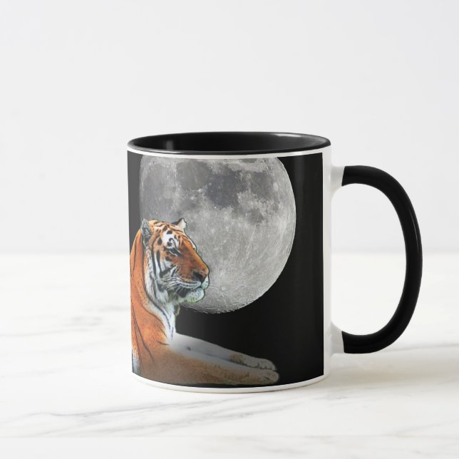 Heulentiger-Mond-Tasse Tasse (Rechts)
