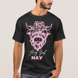 Heumädchen Heulandwirtin Vieh Kuh T-Shirt