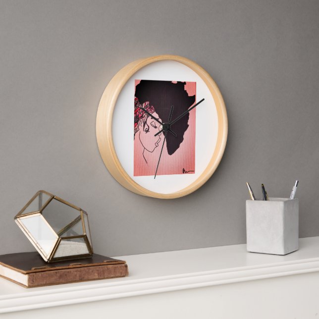 heure afro uhr (Büro)