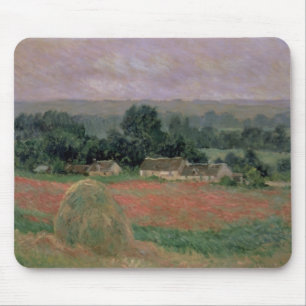 Heuschober Claude Monets bei Giverny, 1886 Mousepad