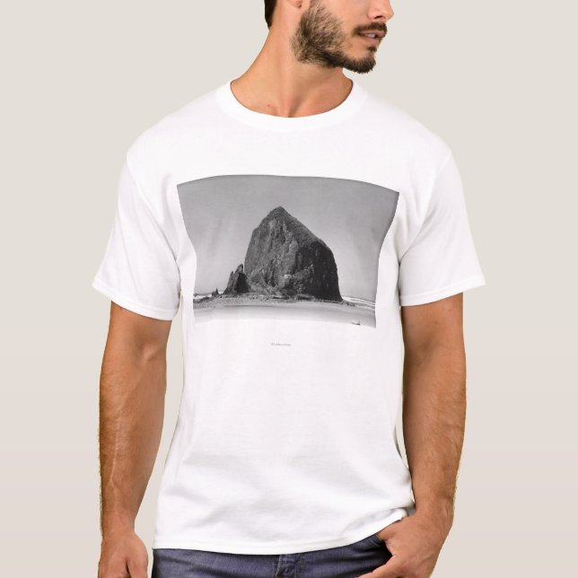 Heuschober-Felsen am Kanonen-Strand, T-Shirt (Vorderseite)