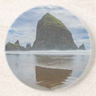 Heuschober-Felsen, Kanonen-Strand, Oregon Untersetzer