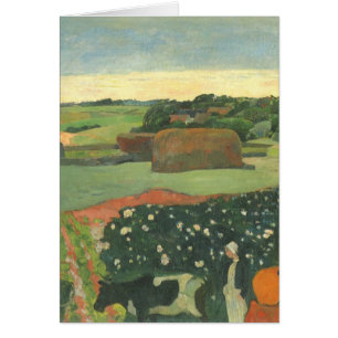 Heuschober in der Bretagne von Paul Gauguin, Vinta