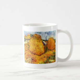 Heuschober in der Provence von Van Gogh. Kaffeetasse