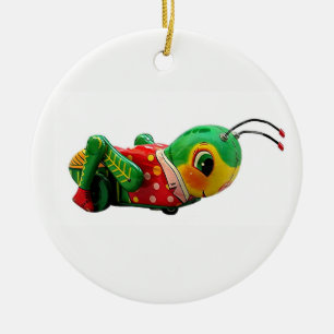Heuschrecke Keramik Ornament