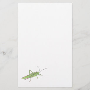 Heuschrecken-Briefpapier Briefpapier