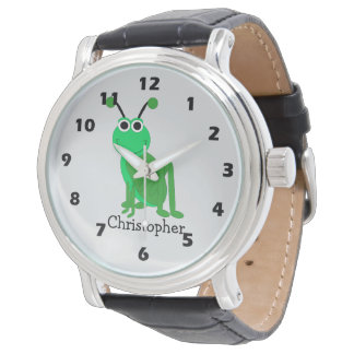 Heuschrecken-Design Armbanduhr