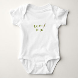 Heuschrecken-Liebeskäfer-Botanischer-Baby-Party Baby Strampler