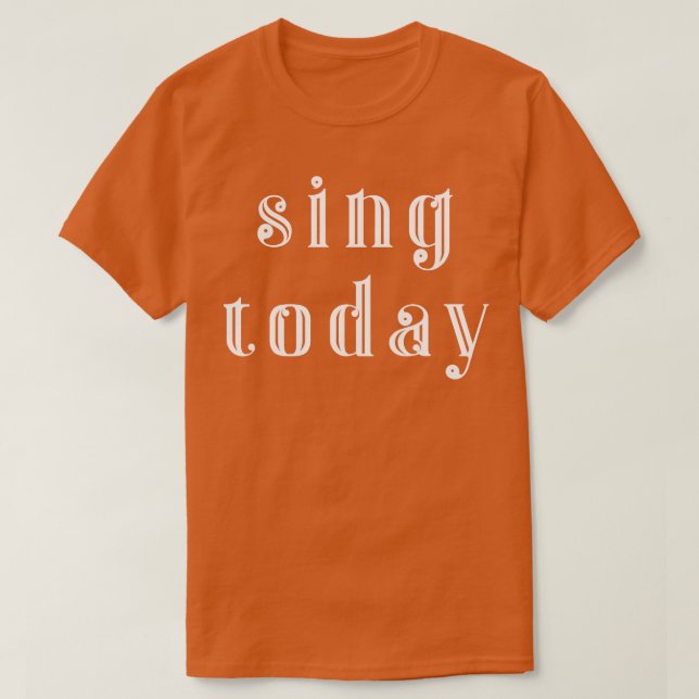 Heute 1 T-Shirt (Design vorne)