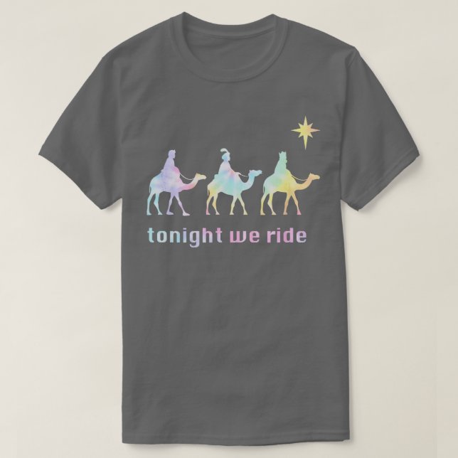 Heute Abend fahren wir Weihnachten 3 Weiße Männer  T-Shirt (Design vorne)