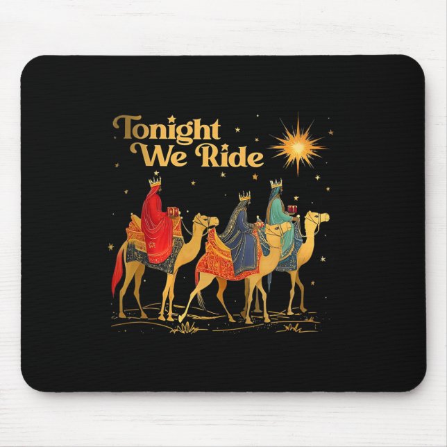 Heute Abend Reiten Wir Männer Zu Weihnachten Mit K Mousepad (Vorne)