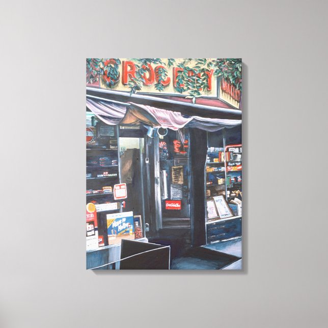 Heute betrachten Sie die ruhige Vergangenheit Leinwanddruck (Vorderseite)