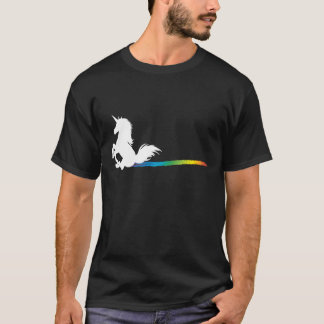 Heute bin ich ein Einhorn Farting T-Shirt