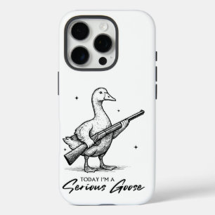 Heute bin ich eine ernsthafte Gänseliebhaber-Gans iPhone 16 Pro Hülle