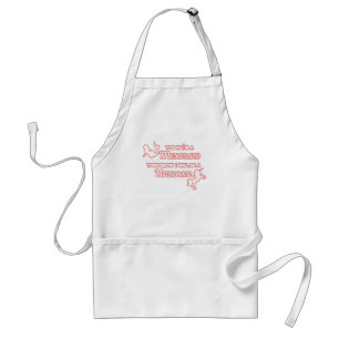 Heute bin ich eine Meerjungfrau Morgen werde ich e Schürze