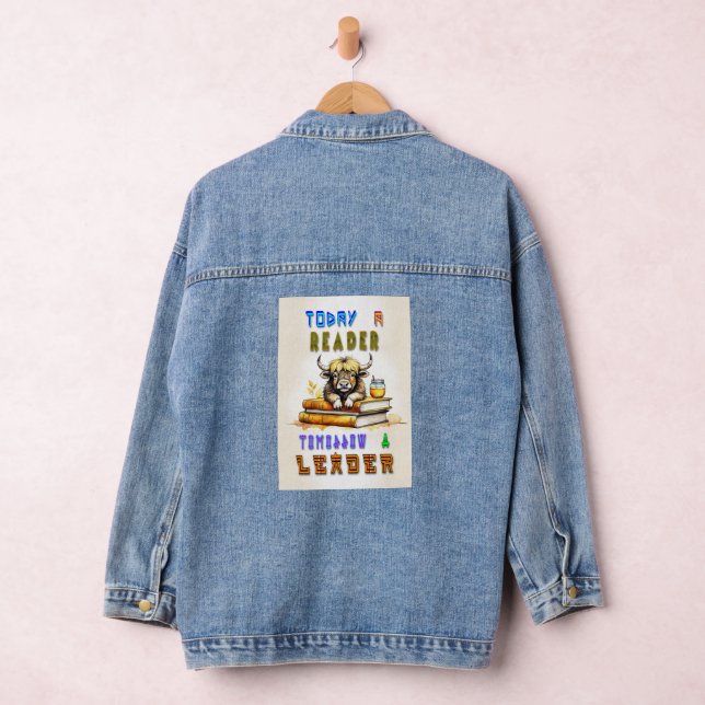 Heute ein Leser Morgen ein Führer Jeansjacke (Hangar)