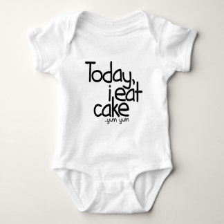 Heute esse ich Kuchen (Geburtstag) Baby Strampler