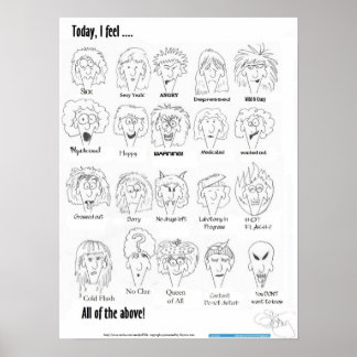 Heute fühle ich mich... poster