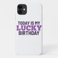 Heute habe ich das Glück, Geburtstag zu haben