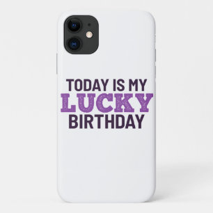 Heute habe ich das Glück, Geburtstag zu haben Case-Mate iPhone Hülle