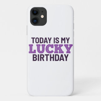 Heute habe ich das Glück, Geburtstag zu haben Case-Mate iPhone Hülle