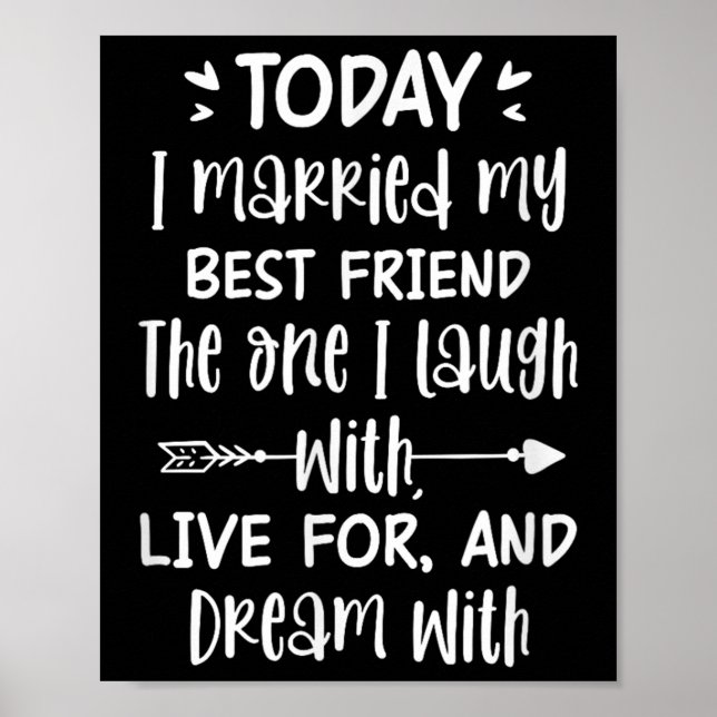 Heute habe ich meine beste Freundschaftsbräuner-Ho Poster (Vorne)