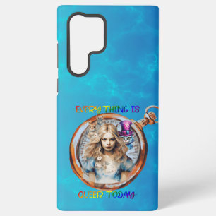 Heute ist alles Que - Alice im Wunderland Samsung Galaxy Hülle