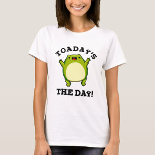 Heute ist der Tag der lustige Toad Puff T-Shirt