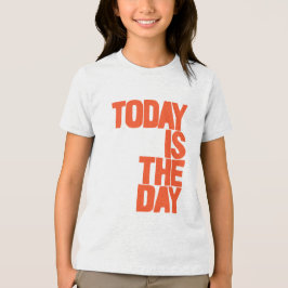 Heute ist der Tag Tri-Blend Shirt