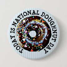Heute ist die Schaltfläche "National Doughnut Day"