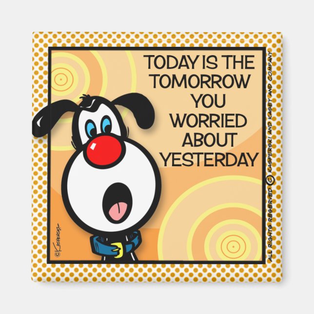 Heute ist die Zukunft Magnet (Vorne)