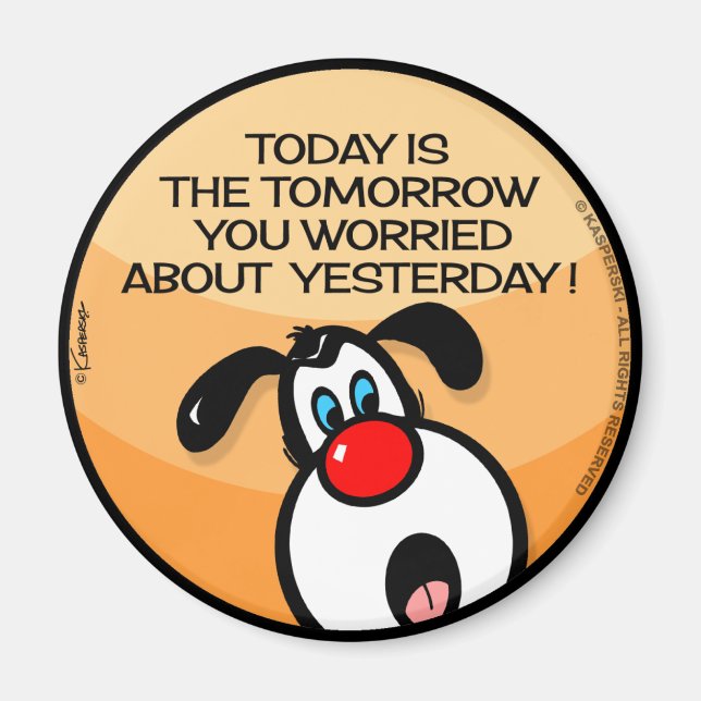 Heute ist die Zukunft Magnet (Vorne)