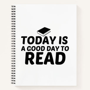HEUTE IST EIN GUTER TAG ZUM LESEN NOTIZBUCH