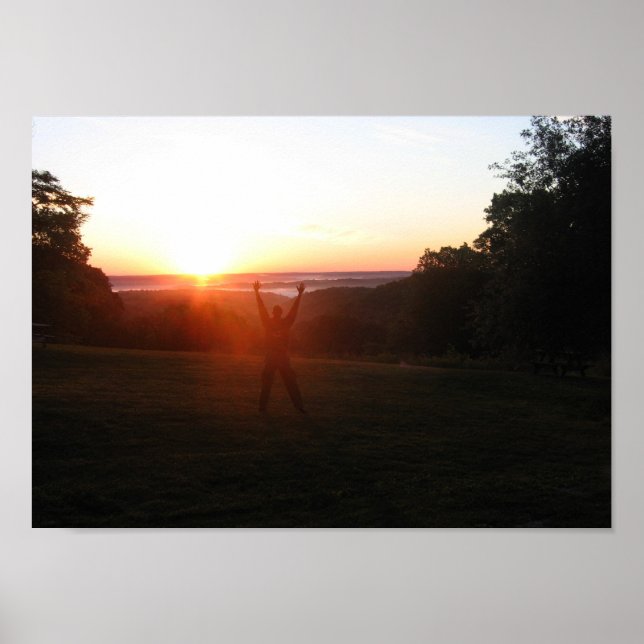 Heute ist ein Neubeginn Poster (Vorne)