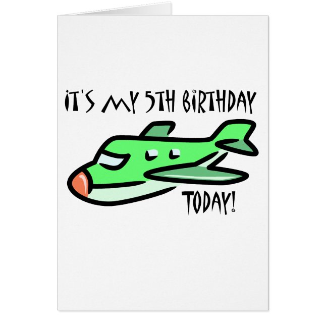 Heute ist mein fünfter Geburtstag (Vorne)
