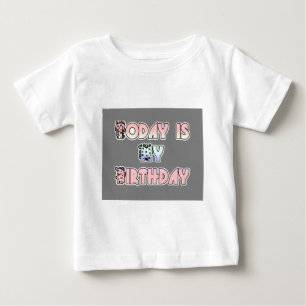Heute ist mein Geburtstag Baby Pink Art Print T-shirt