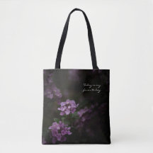 Heute ist mein Lieblingstag - Moody Purple Floral