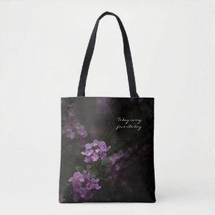 Heute ist mein Lieblingstag - Moody Purple Floral