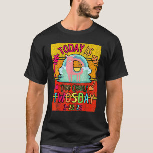 Heute ist zu Cool glücklich zwei Tage Llama Dienst T-Shirt