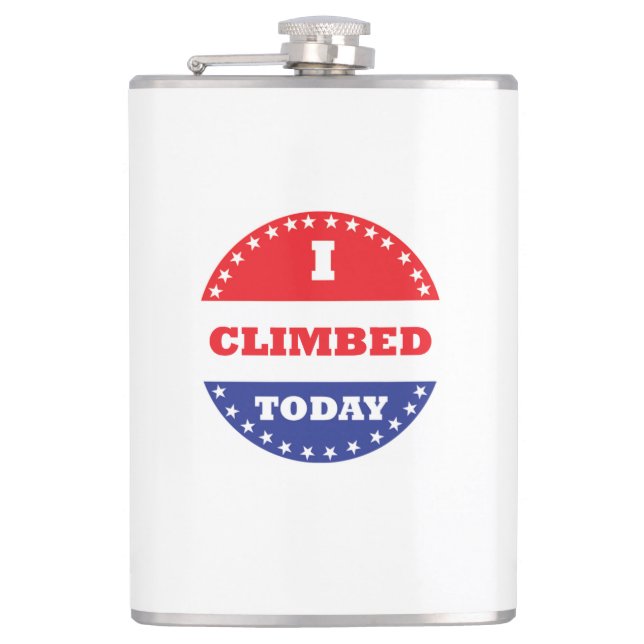 Heute kletterte ich flachmann (Vorderseite)